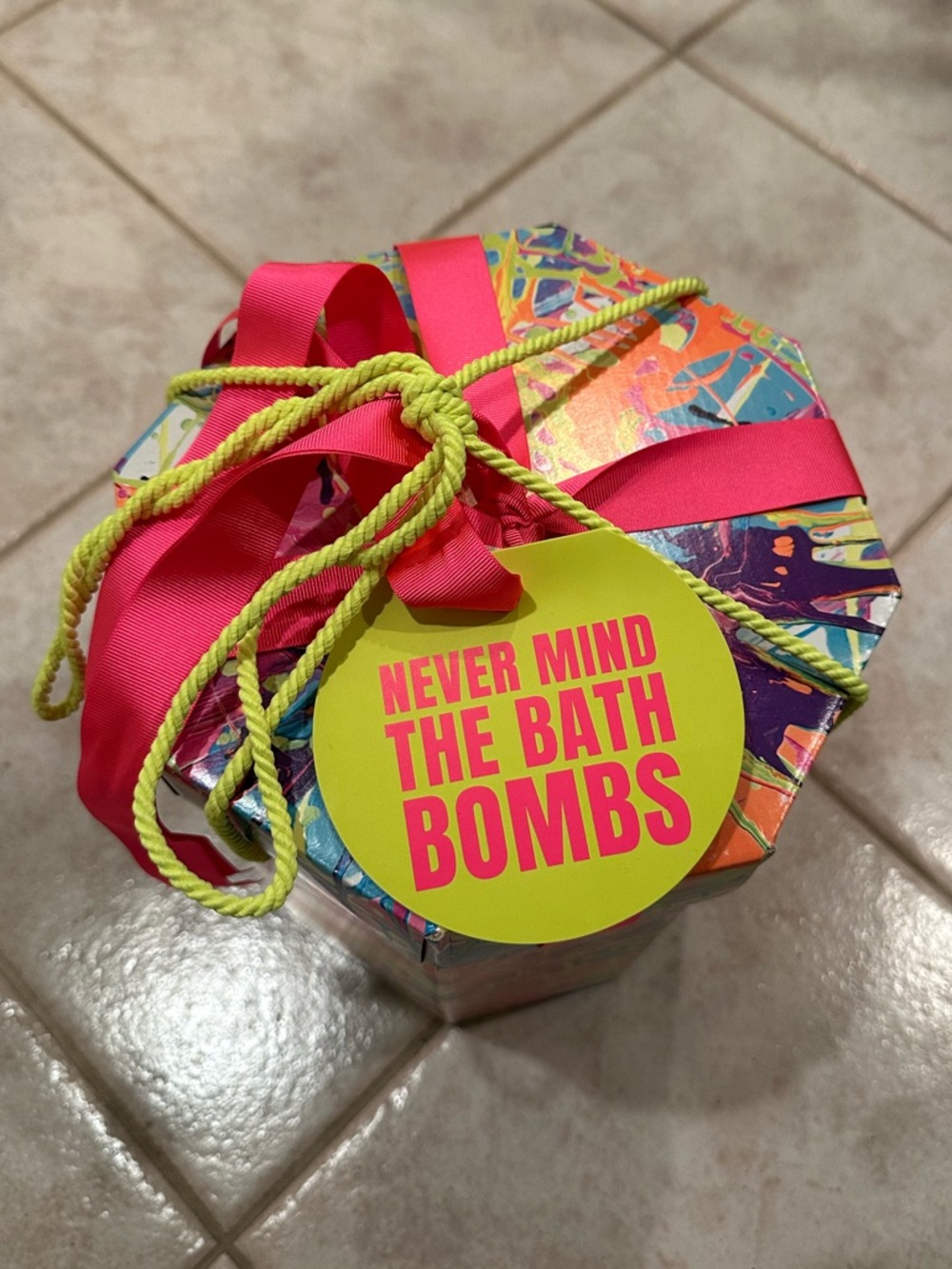 Lush never mind the bath bombs gift set
